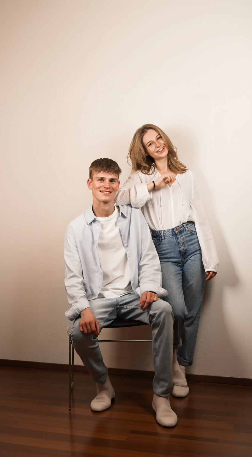Julia und Elias, Gründer:innen von Ekologa